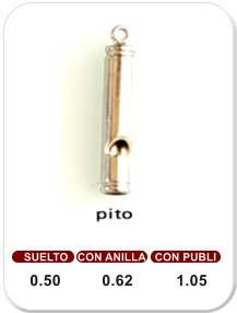 SUELTO CON ANILLA CON PUBLI 0.50 0.62 1.05