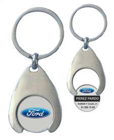LLAVERO CARRO MONEDA FORD