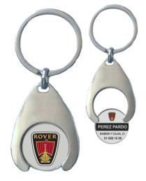 LLAVERO MONEDA CARRO ROVER